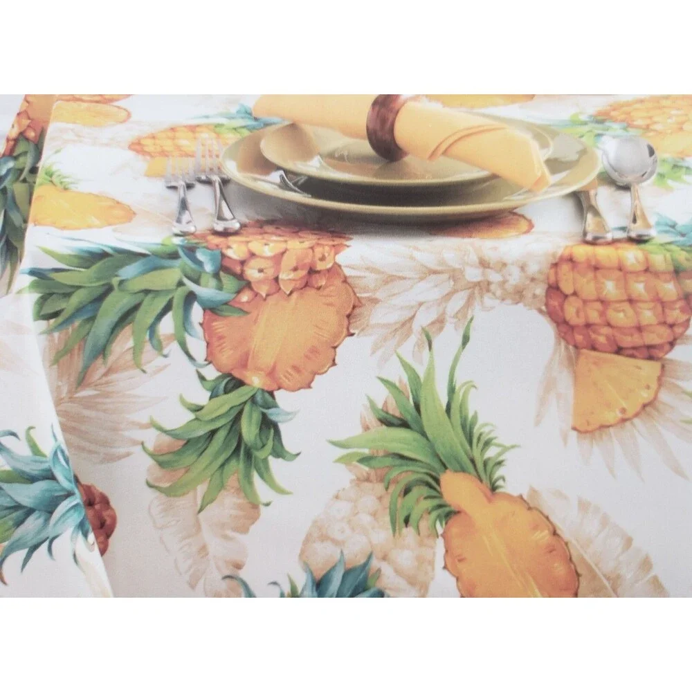 Printed Fabric Tablecloth 52